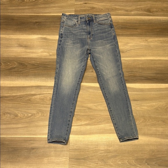 American Eagle super high-rise jeggings size 8 - Picture 2 of 12